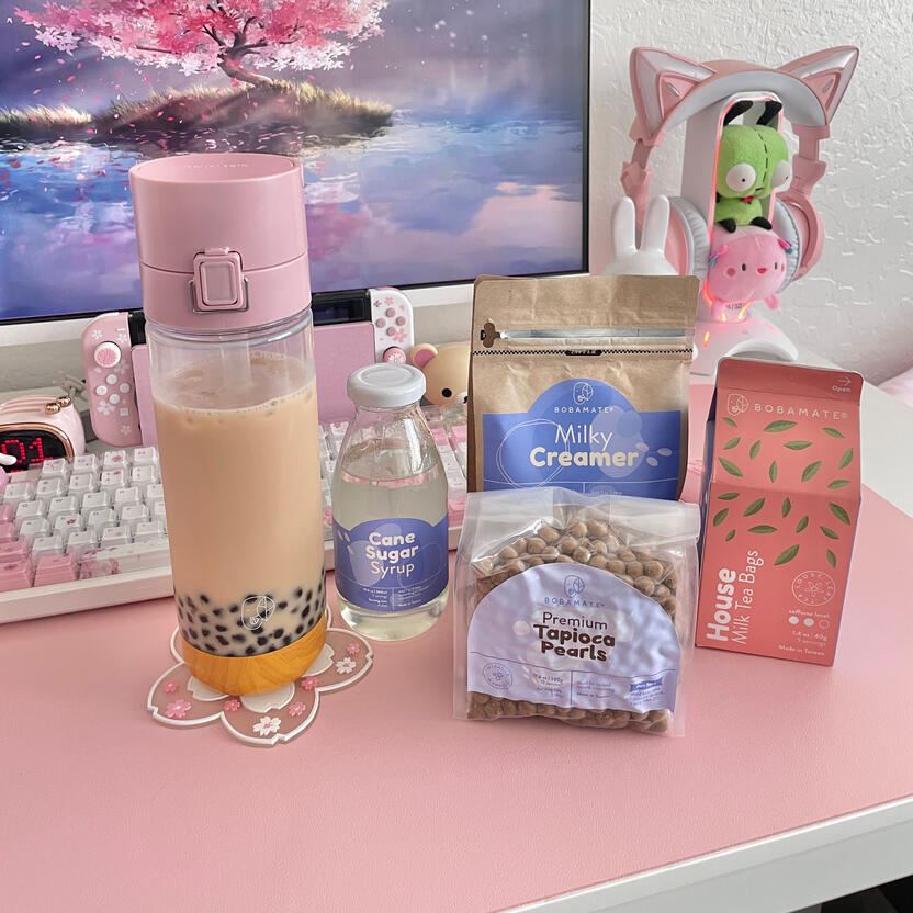 BobaMate Bottle + DIY Boba (‘bloodchanboba’: 40% off tapioca pearls) (&#39;bloodchan20%&#39;: 20% off entire order)